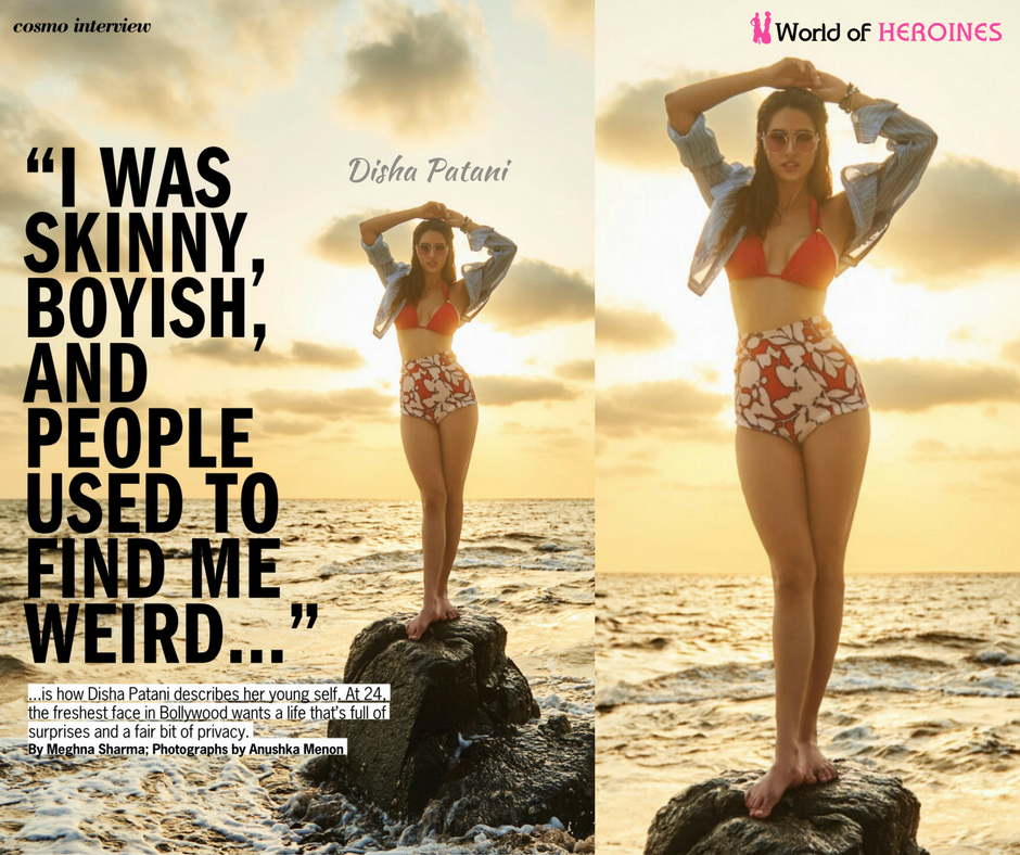 Disha Patani Cosmopolitan Magazine 2017