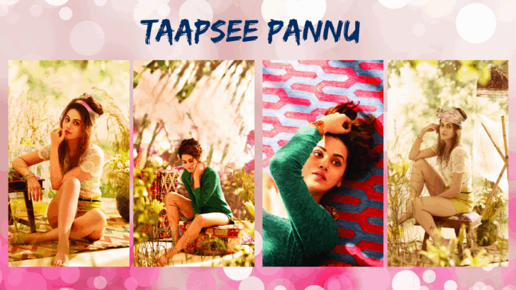 Taapsee Pannu Glamour Redefined – Sexy Photoshoot